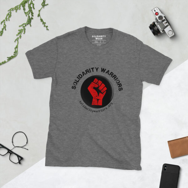 Solidarity Warriors Logo Short-Sleeve Unisex T-Shirt - Image 3