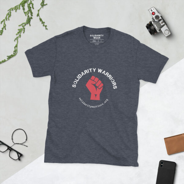 Solidarity Warriors Logo Short-Sleeve Unisex T-Shirt - Image 15
