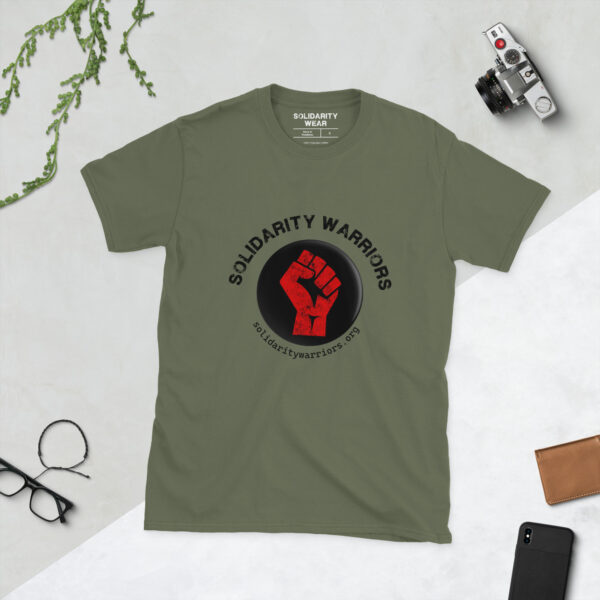 Solidarity Warriors Logo Short-Sleeve Unisex T-Shirt - Image 4