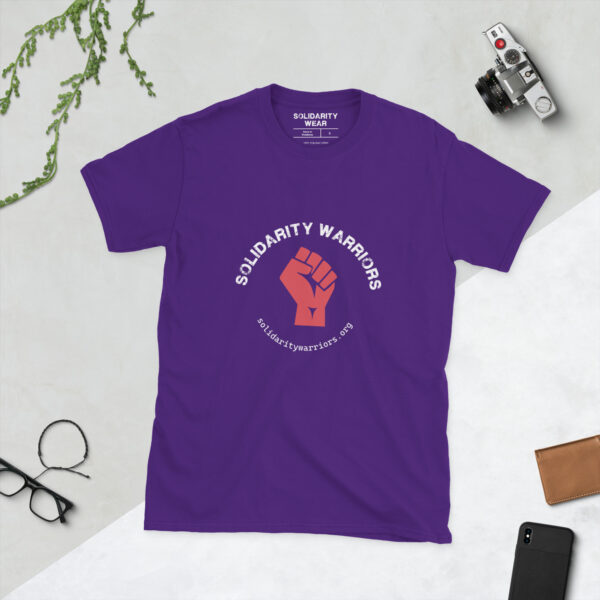 Solidarity Warriors Logo Short-Sleeve Unisex T-Shirt - Image 13
