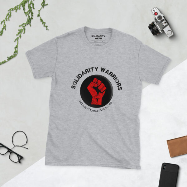 Solidarity Warriors Logo Short-Sleeve Unisex T-Shirt - Image 8