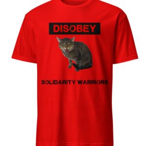 Disobey Kitty Short-Sleeve Unisex T-Shirt