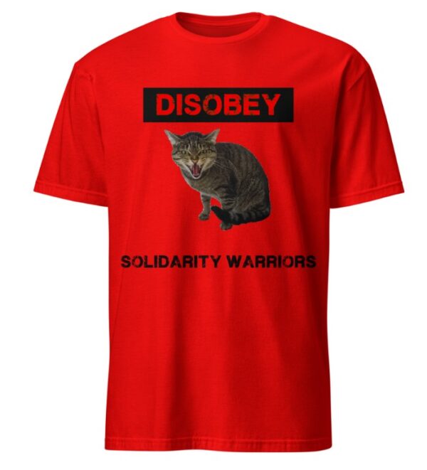Disobey Kitty Short-Sleeve Unisex T-Shirt