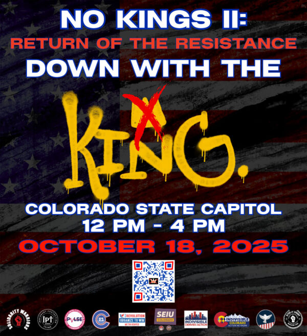 No Kings II DENVER Stickers - Pack of 25 Stickers