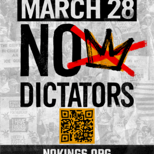 No Kings 3 Waterproof Stickers