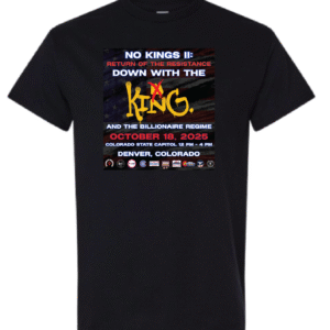 No Kings II "Down With the King" Short-Sleeve Unisex T-Shirt