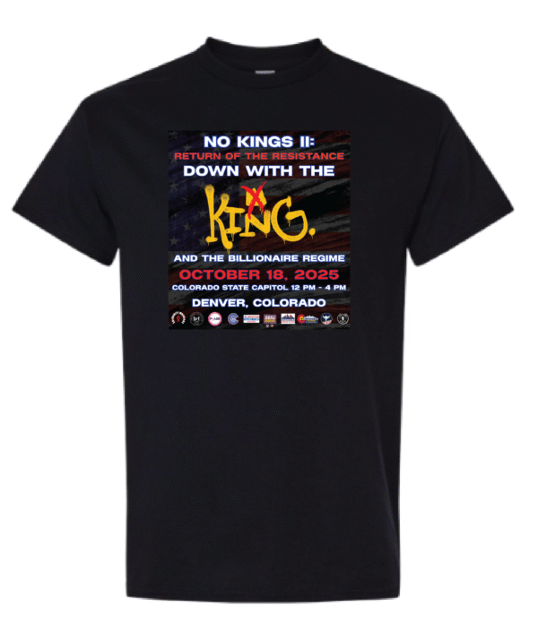 No Kings II "Down With the King" Short-Sleeve Unisex T-Shirt