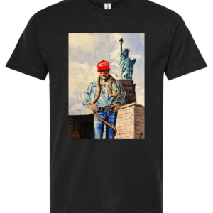 MAGA Clown Statue of Liberty Unisex T-shirt