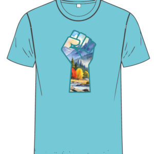 Save Our Lands Resist Fist T-shirt
